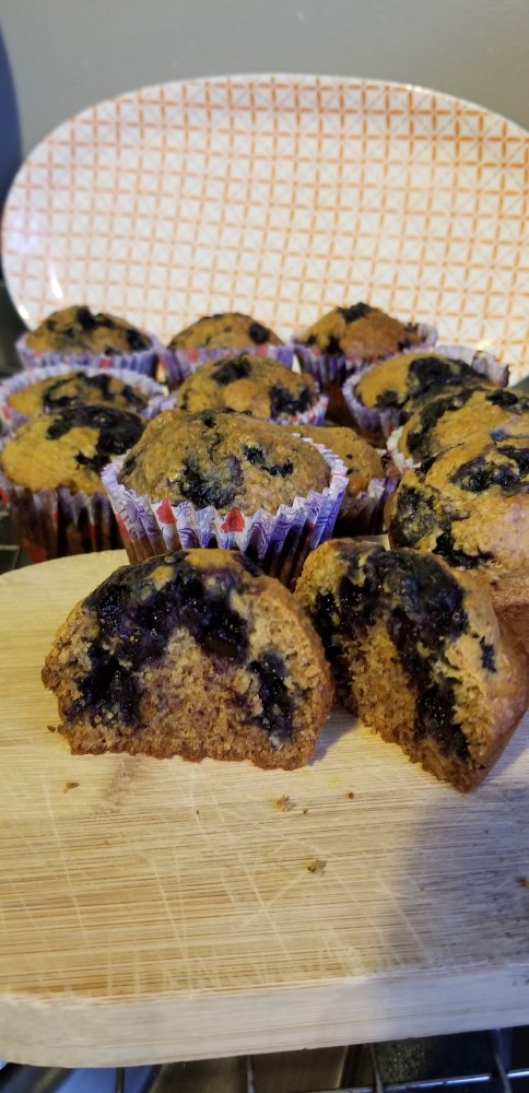 Lucy's Healthy Oat & Fruit Muffins